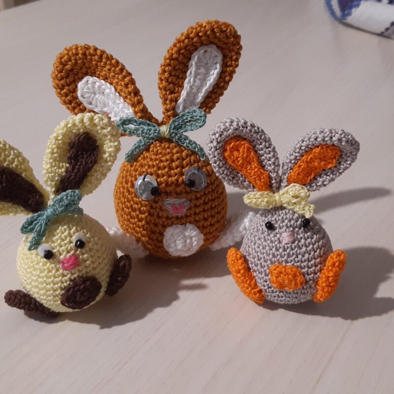 Amigurumi Conigli di Crazycrochet