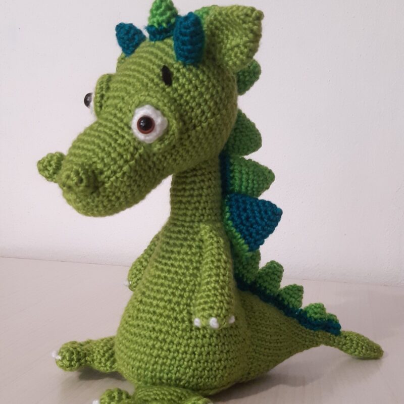 Amigurumi Drago di Crazycrochet