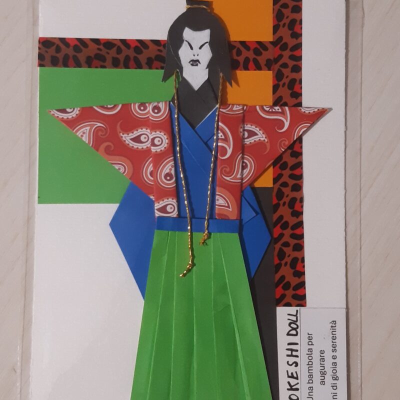 Biglietto origami uomo di Crazycrochet